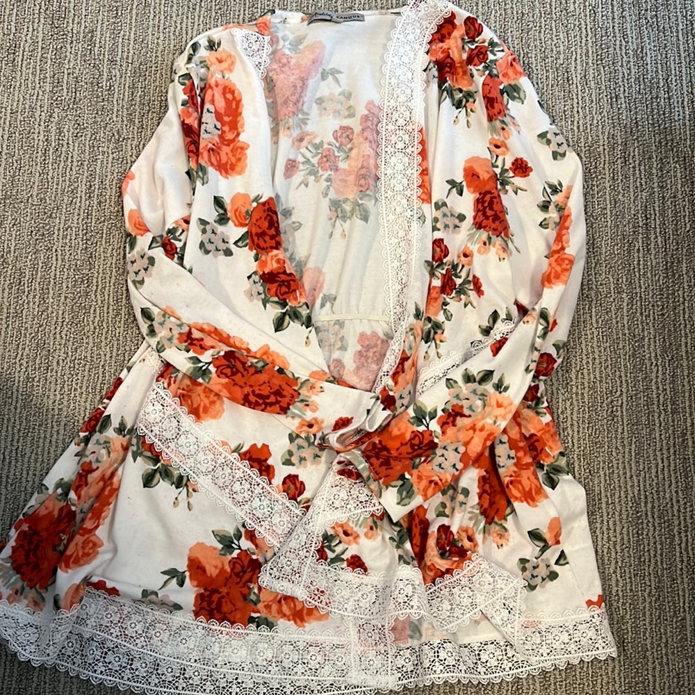 Absolutely Famous | Floral Cardigan